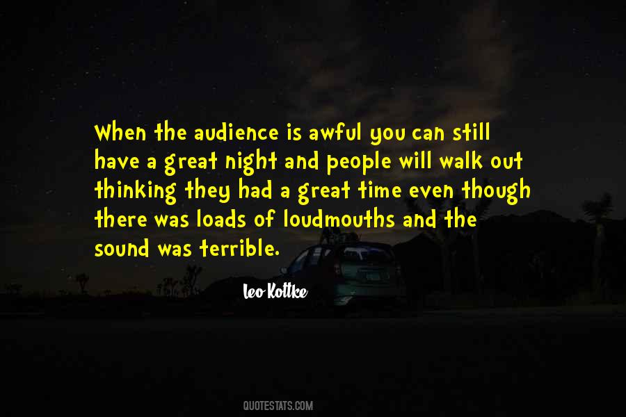 Night Walk Quotes #61350