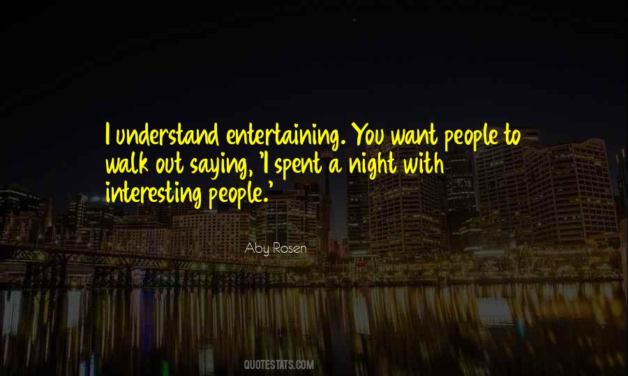 Night Walk Quotes #885536