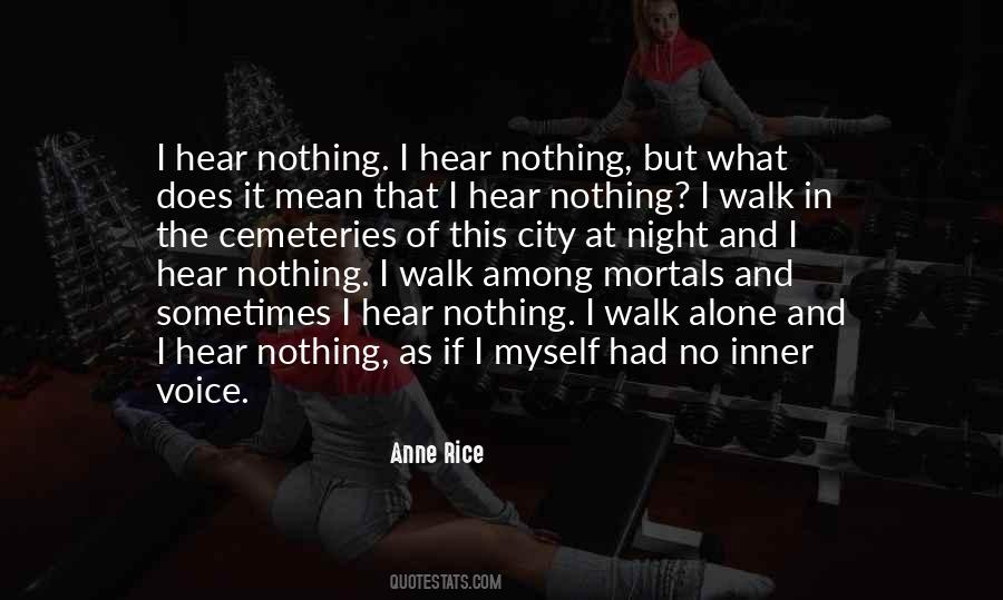 Night Walk Quotes #960583