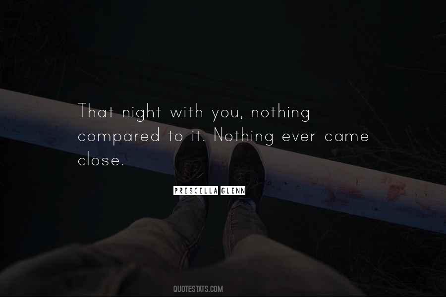 Night With You Quotes #181204