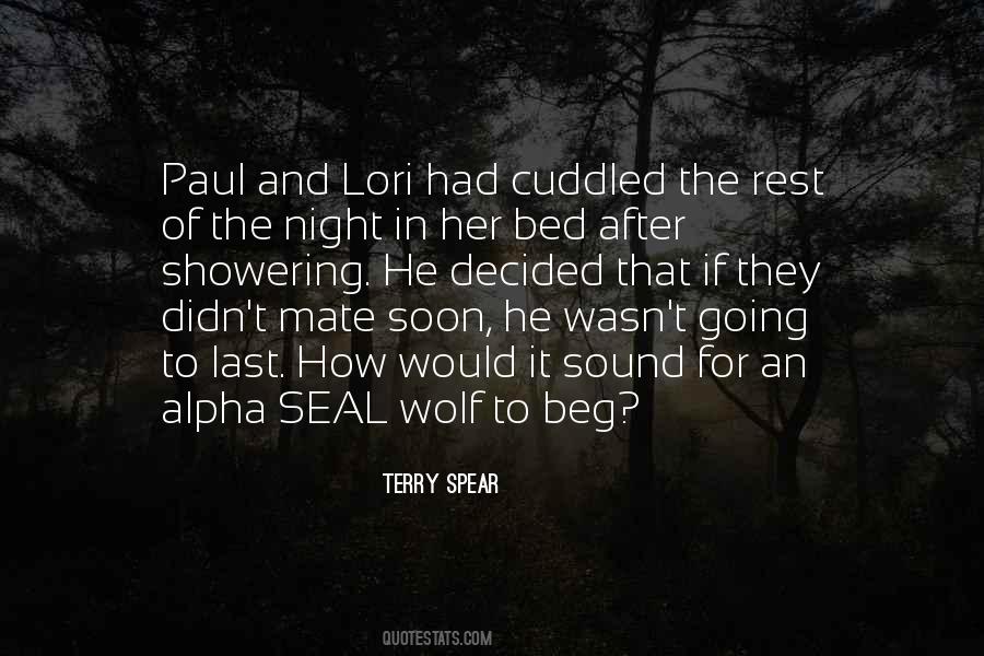 Night Wolf Quotes #233991