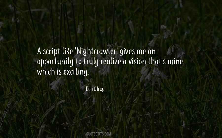 Nightcrawler Quotes #558929