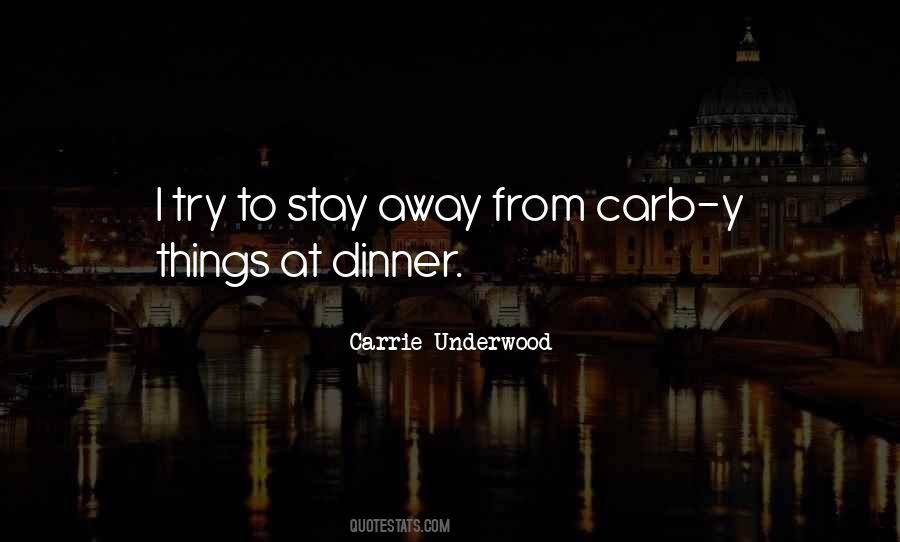 Quotes About Carb #696395