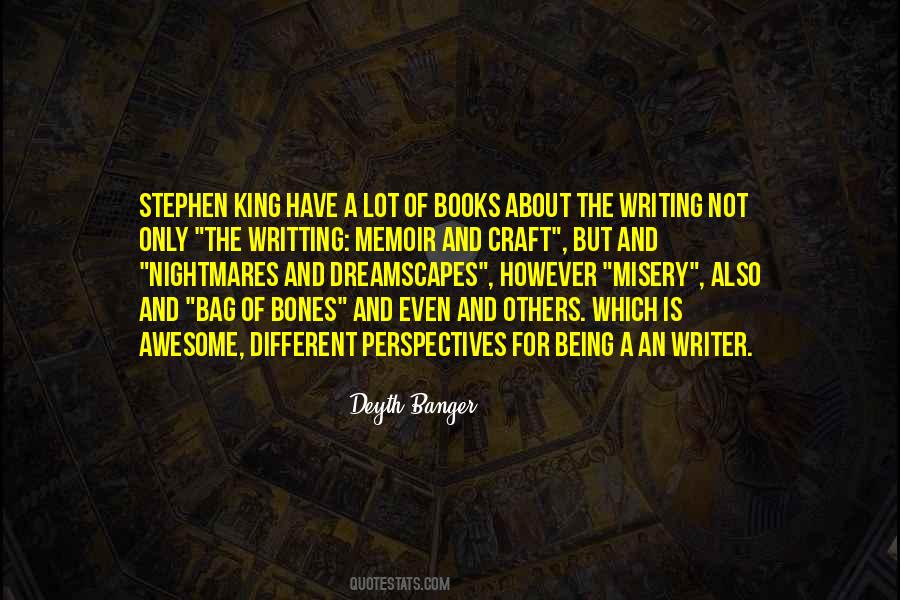 Nightmares And Dreamscapes Quotes #1548345