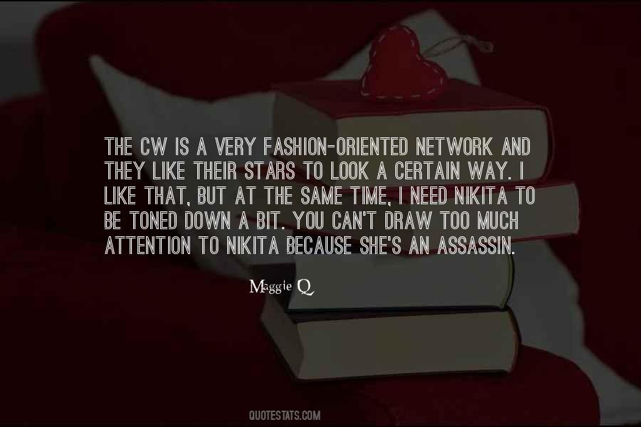Nikita Maggie Q Quotes #1759764