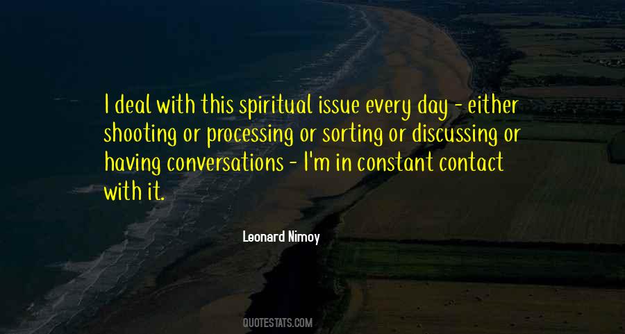 Nimoy Quotes #14163