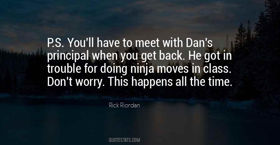 Ninja Moves Quotes #1549832