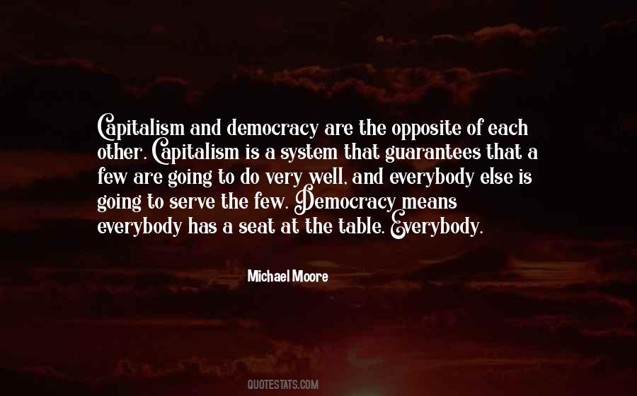 Quotes About Capitalism And Democracy #1684302