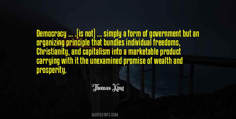 Quotes About Capitalism And Democracy #169043