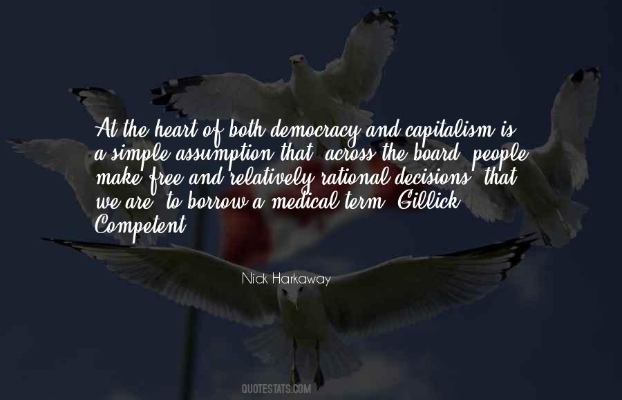 Quotes About Capitalism And Democracy #308406