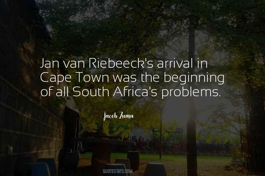 Quotes About Cape Town South Africa #1730780