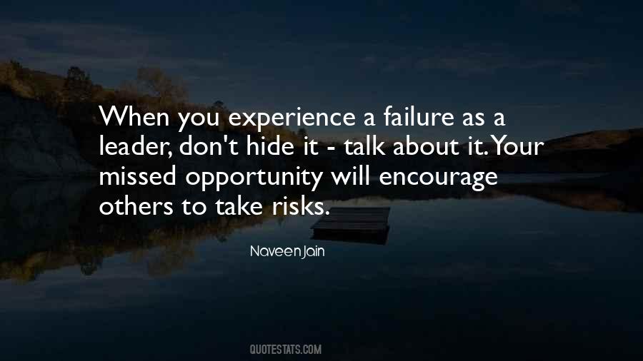 Quotes About Take Risks #1719517