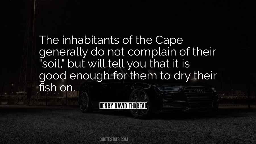 Quotes About Cape #1472007