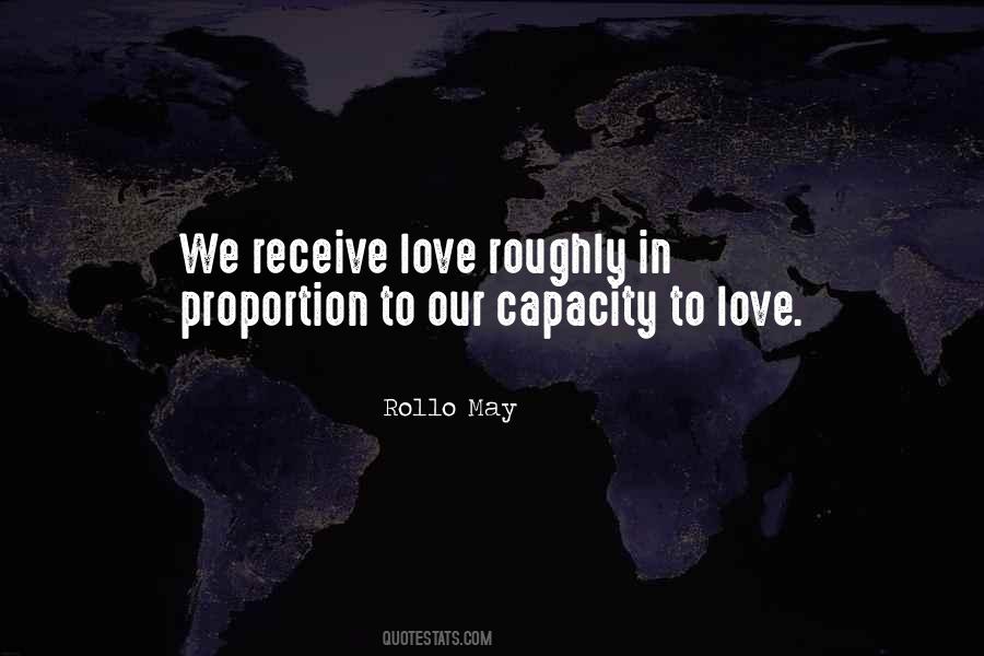 Quotes About Capacity To Love #1203502