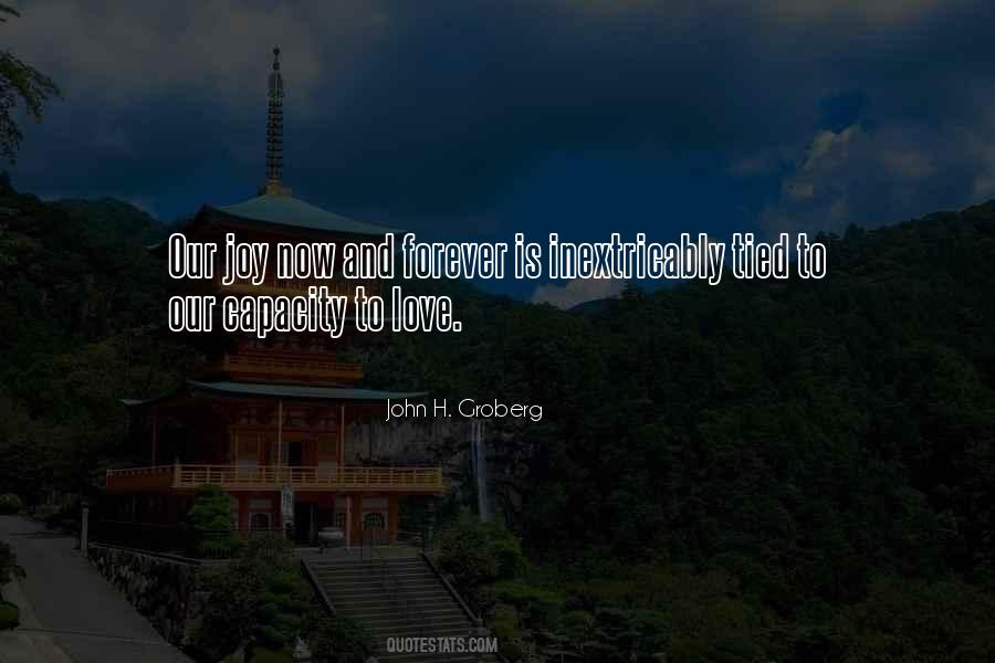 Quotes About Capacity To Love #1676404