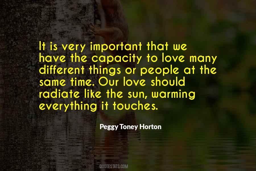 Quotes About Capacity To Love #1733029