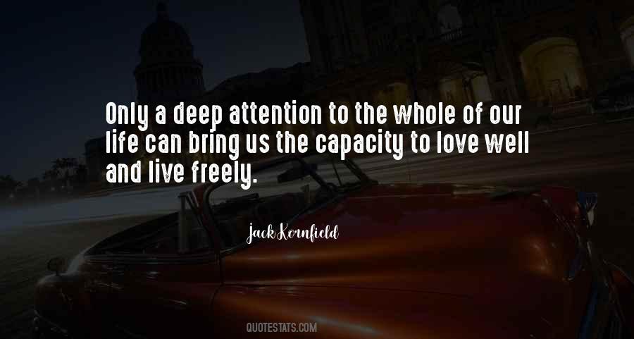 Quotes About Capacity To Love #1746432