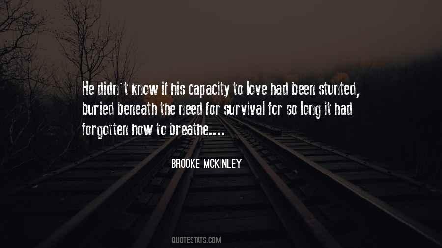 Quotes About Capacity To Love #245576