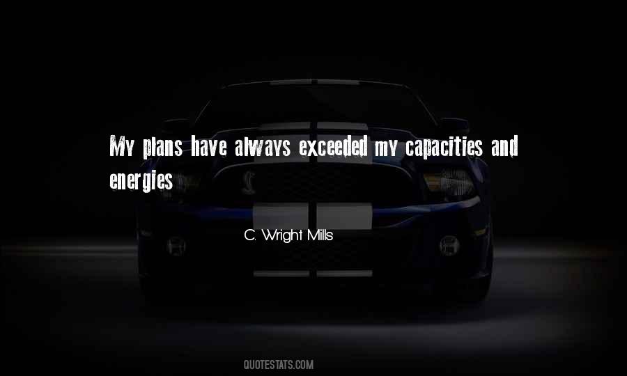 Quotes About Capacities #1164530