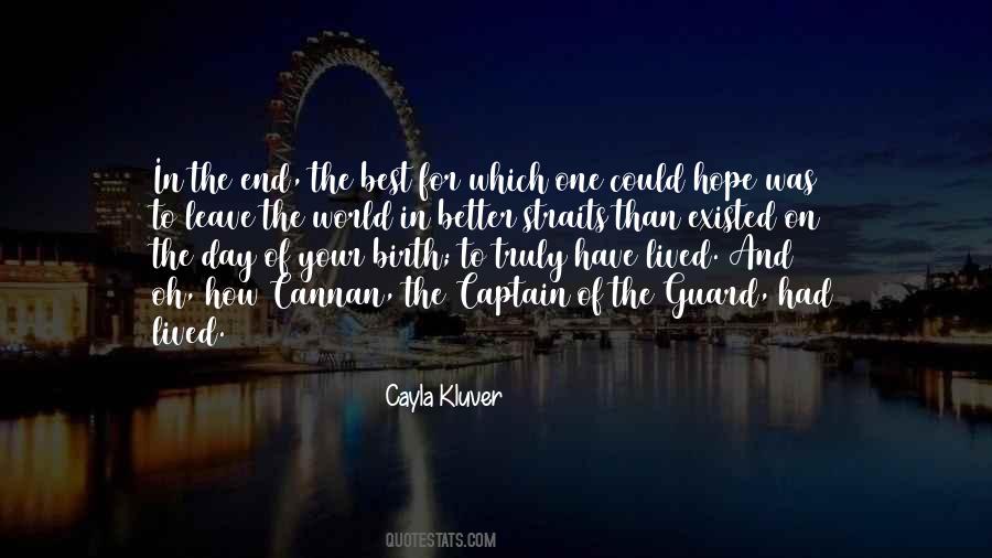 Quotes About Cannan #986883