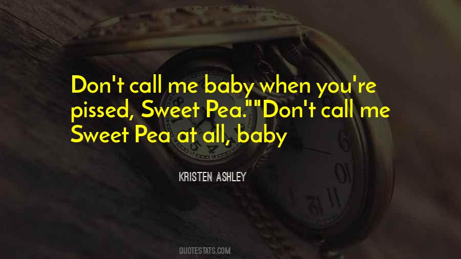 No Baby Please Don't Go Quotes #26903