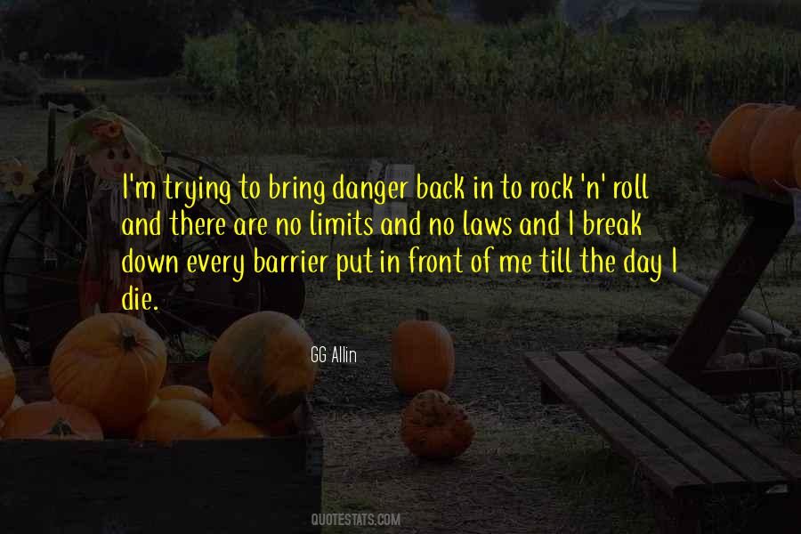 No Back Down Quotes #431839