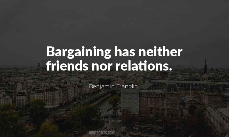 No Bargaining Quotes #245242