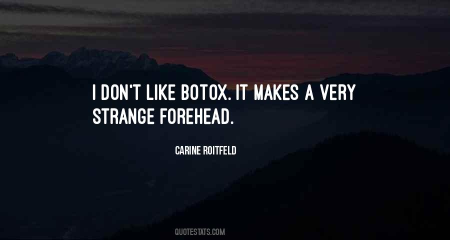 No Botox Quotes #465411