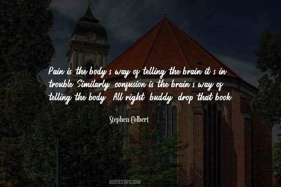No Brain No Pain Quotes #1081559