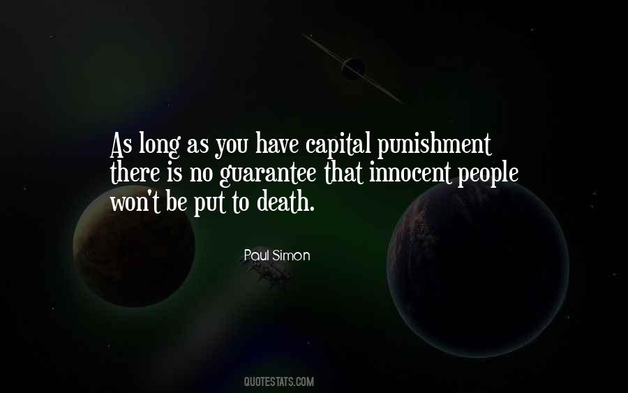 No Capital Punishment Quotes #1756806