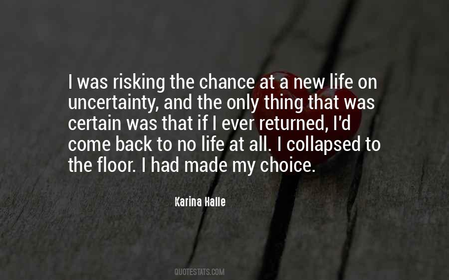 No Chance At All Quotes #1326454