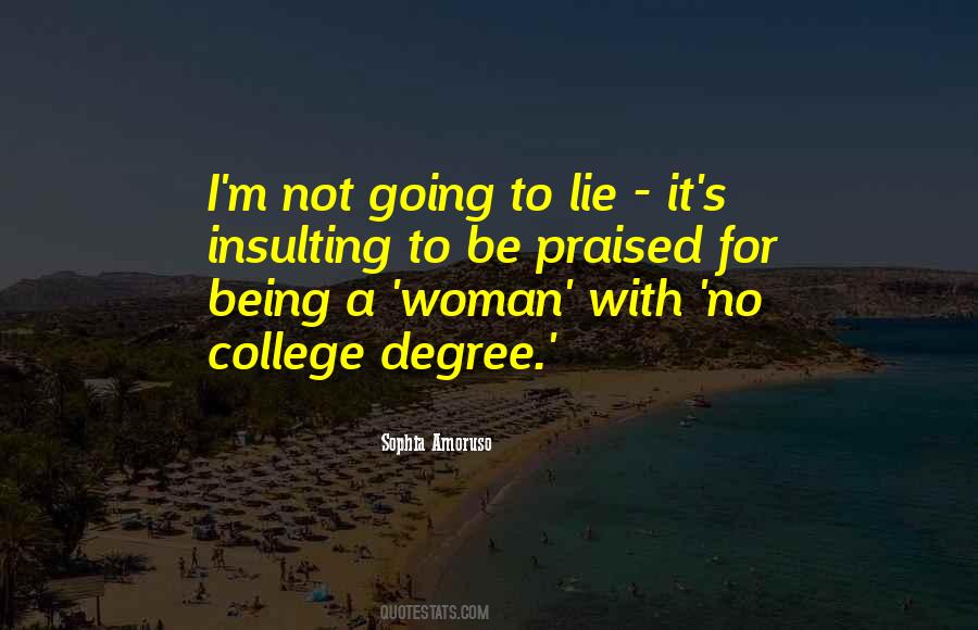 No College Degree Quotes #1229934