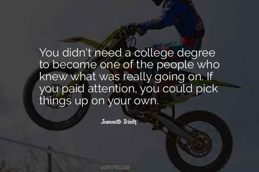 No College Degree Quotes #26299