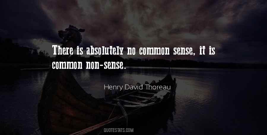No Common Sense Quotes #1646113