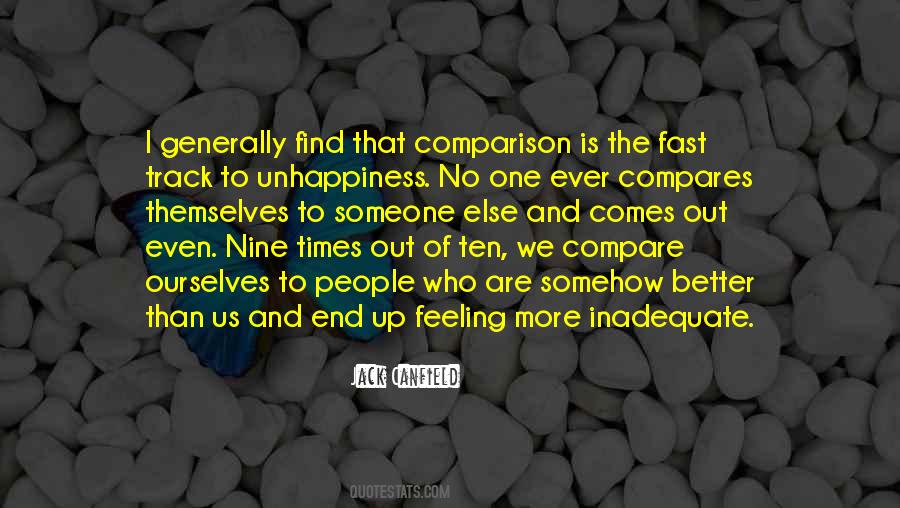 No Comparison Quotes #1028932