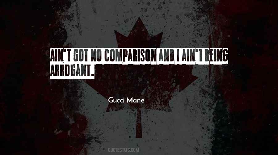 No Comparison Quotes #1275187