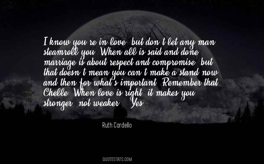No Compromise In Love Quotes #398198