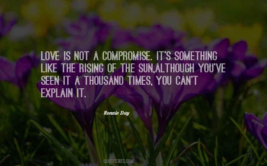 No Compromise In Love Quotes #726988