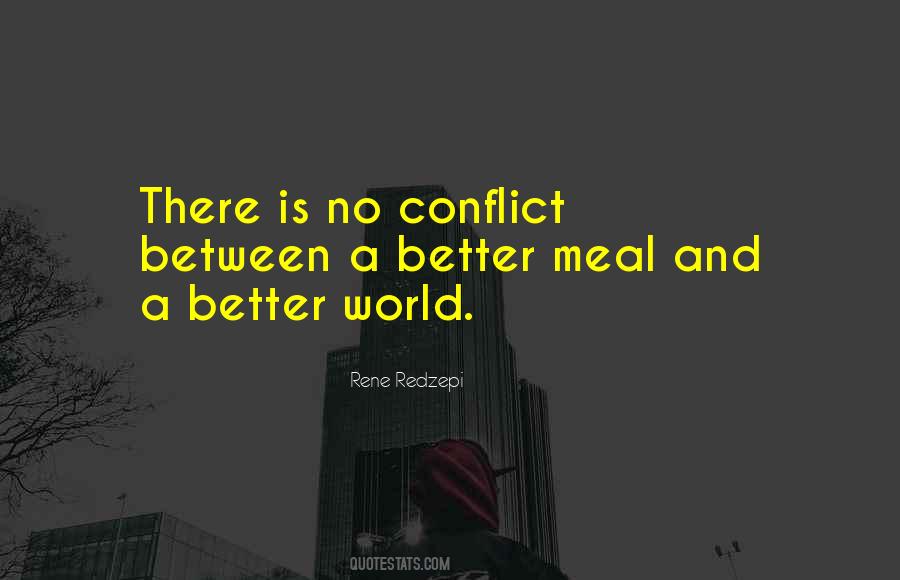 No Conflict Quotes #113483