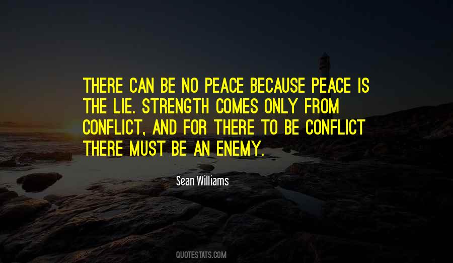 No Conflict Quotes #447007