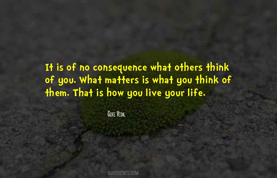 No Consequence Quotes #411520