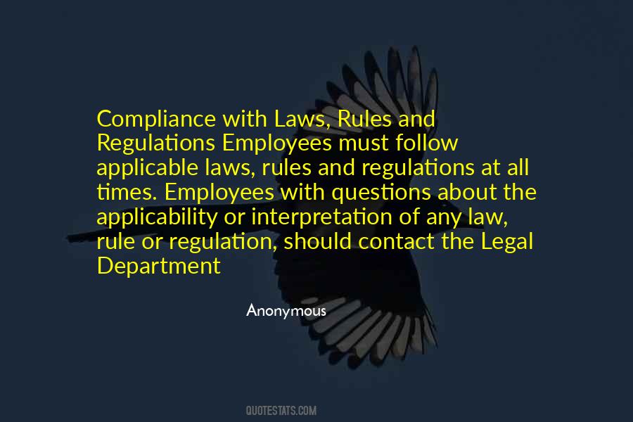No Contact Rule Quotes #1112727