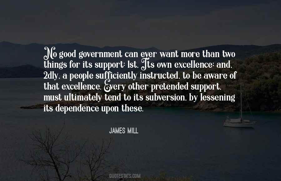 No Dependence Quotes #1043693