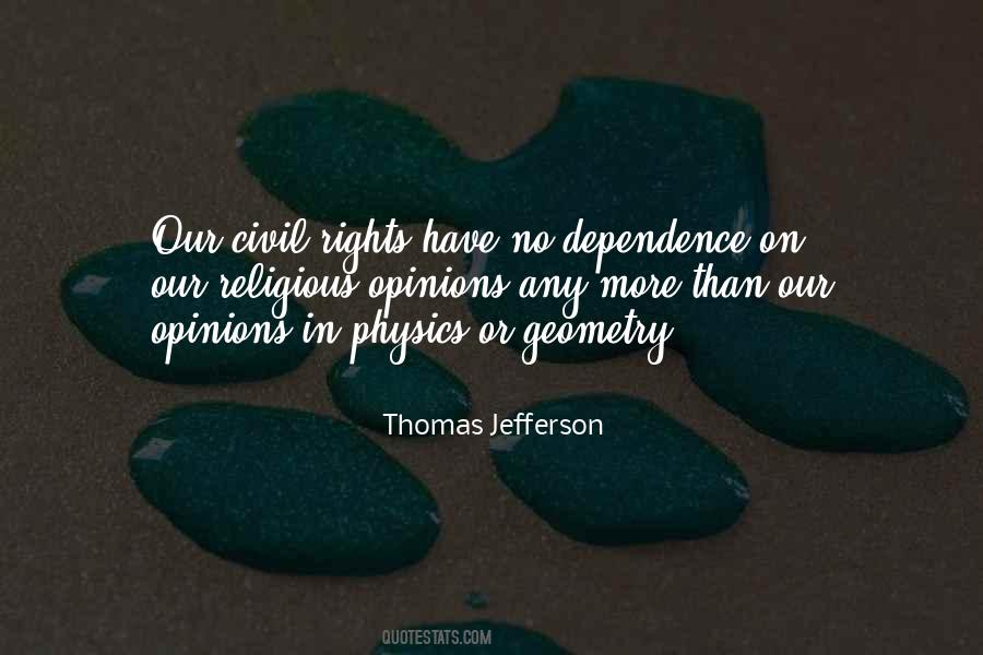 No Dependence Quotes #1484531