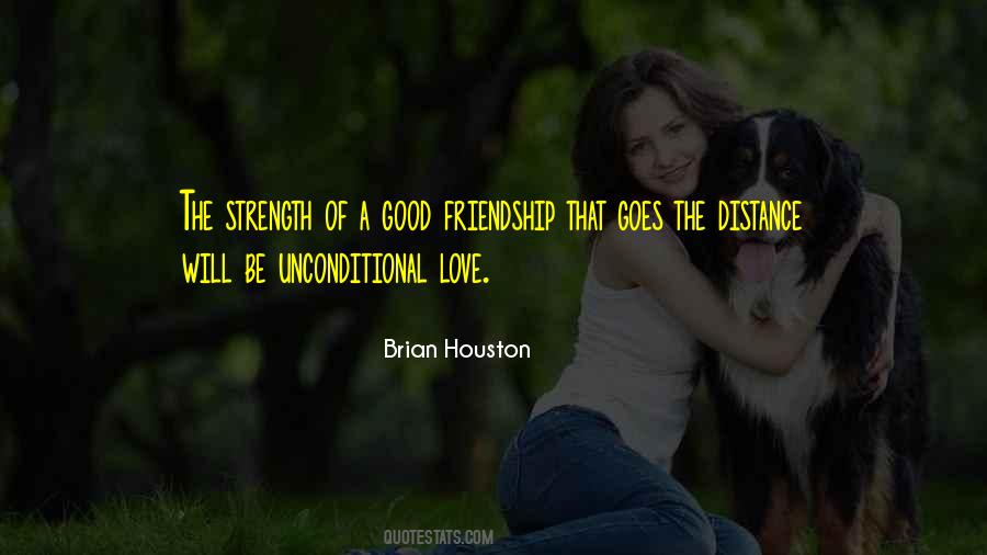 No Distance Friendship Quotes #9716