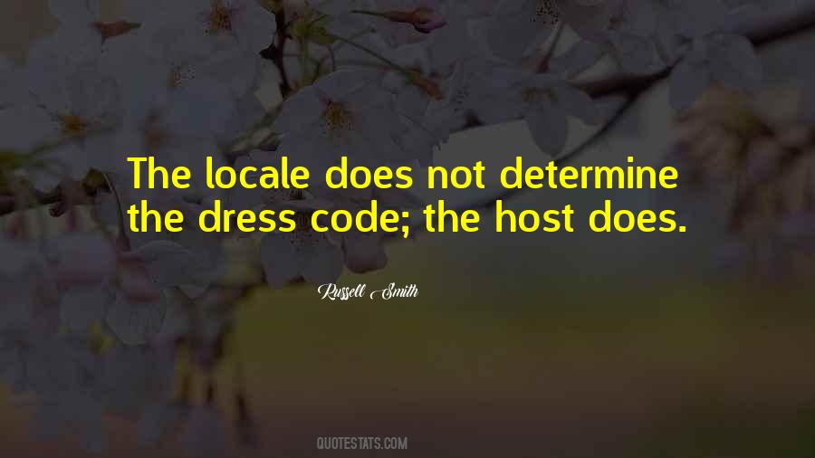 No Dress Code Quotes #62253