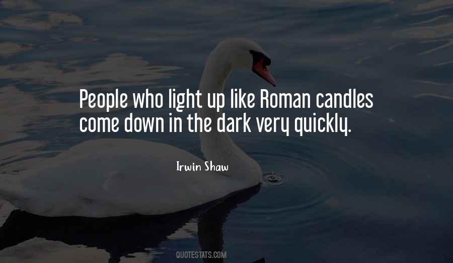 Quotes About Candles Light #1138896