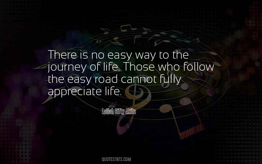 No Easy Life Quotes #145349