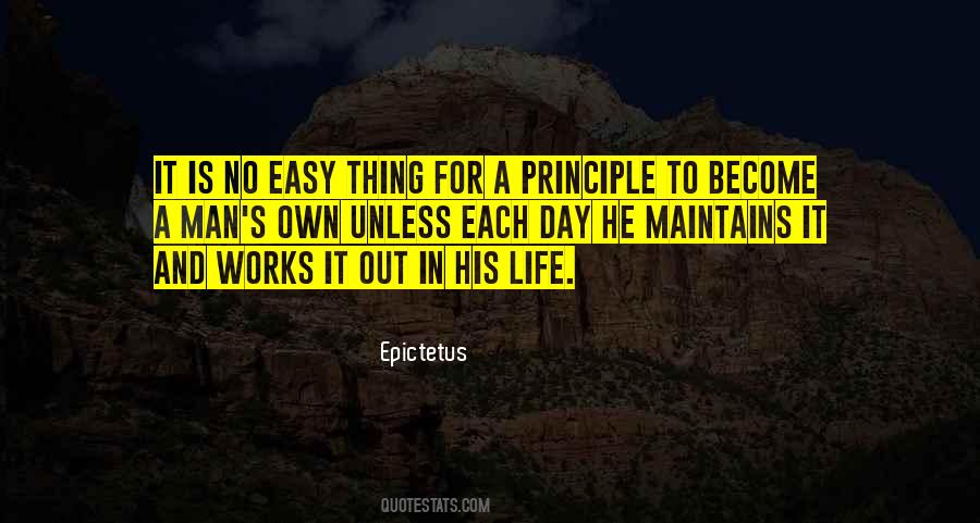 No Easy Life Quotes #442704