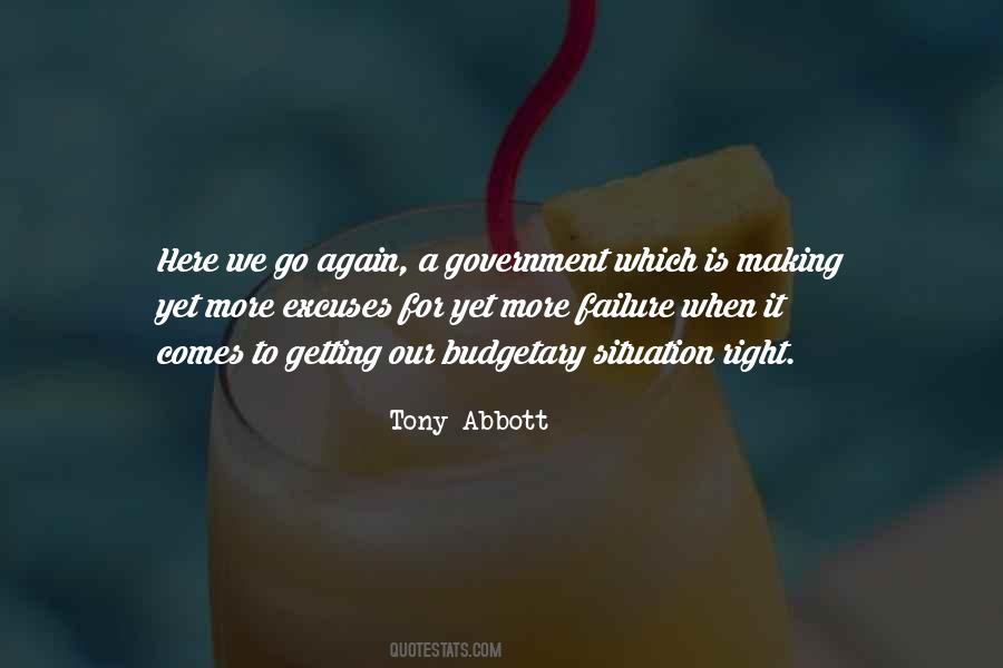 No Excuse For Failure Quotes #1034332